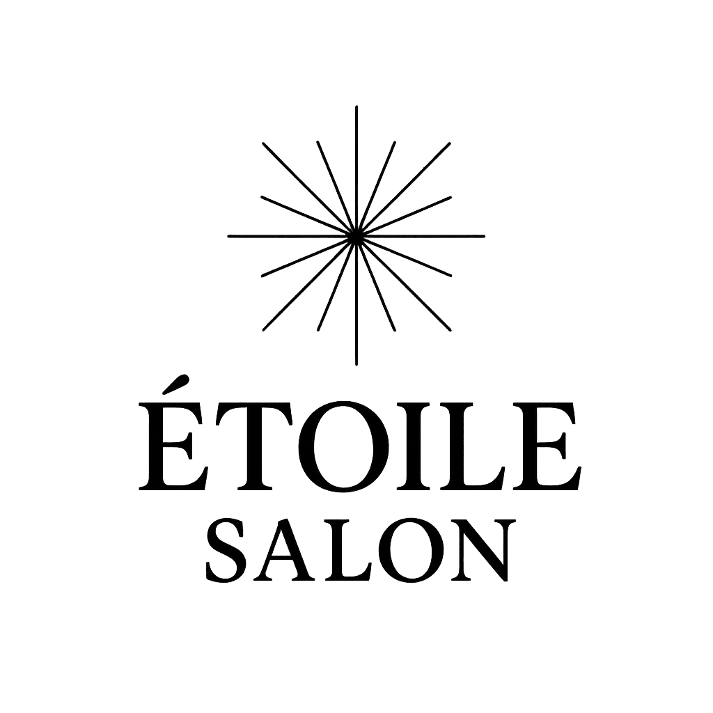 Hair salon brand logo